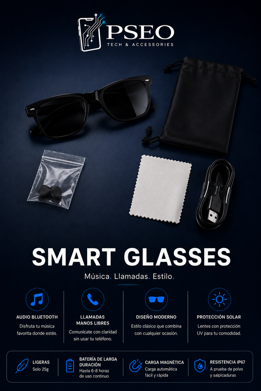Gafas inteligentes Smart Glases Inteligencia Artificial